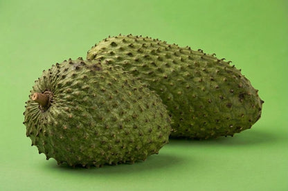 Single fresh soursop graviola fruit hand-selected, tropical fruit delivery Mississauga Brampton GTA