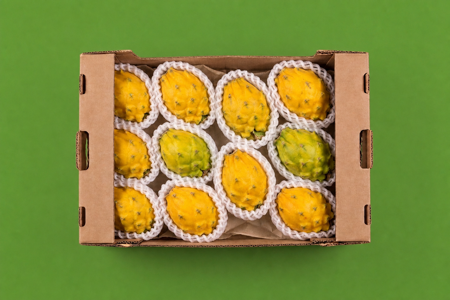 Yellow Dragon Fruit bulk case - Fresh exotic fruit delivery GTA